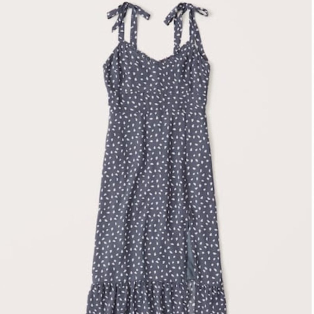 Abercrombie - Tie Shoulder Midi Dress